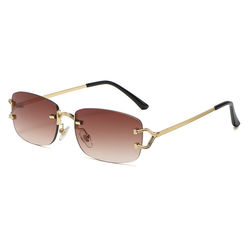 Sophie | Luxe Randloze Zonnebril UV400 voor Dames