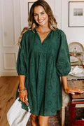 Estelle | Broderie Jurk Dames met Katoenen Tuniek