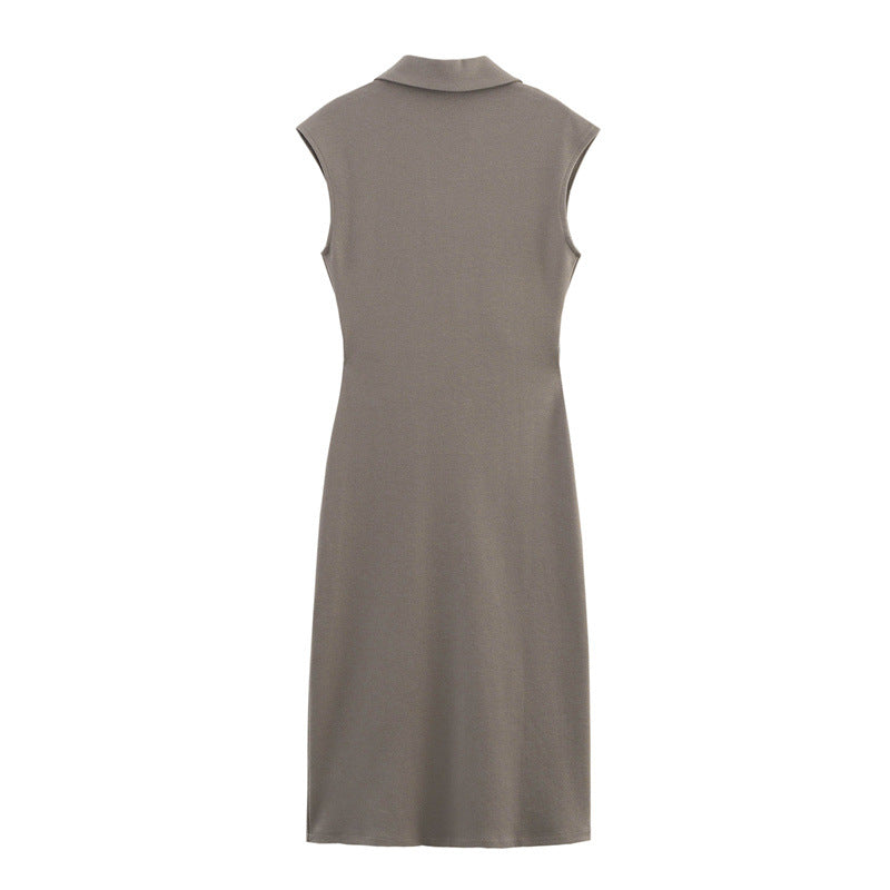 Evita | Mouwloze Blousejurk