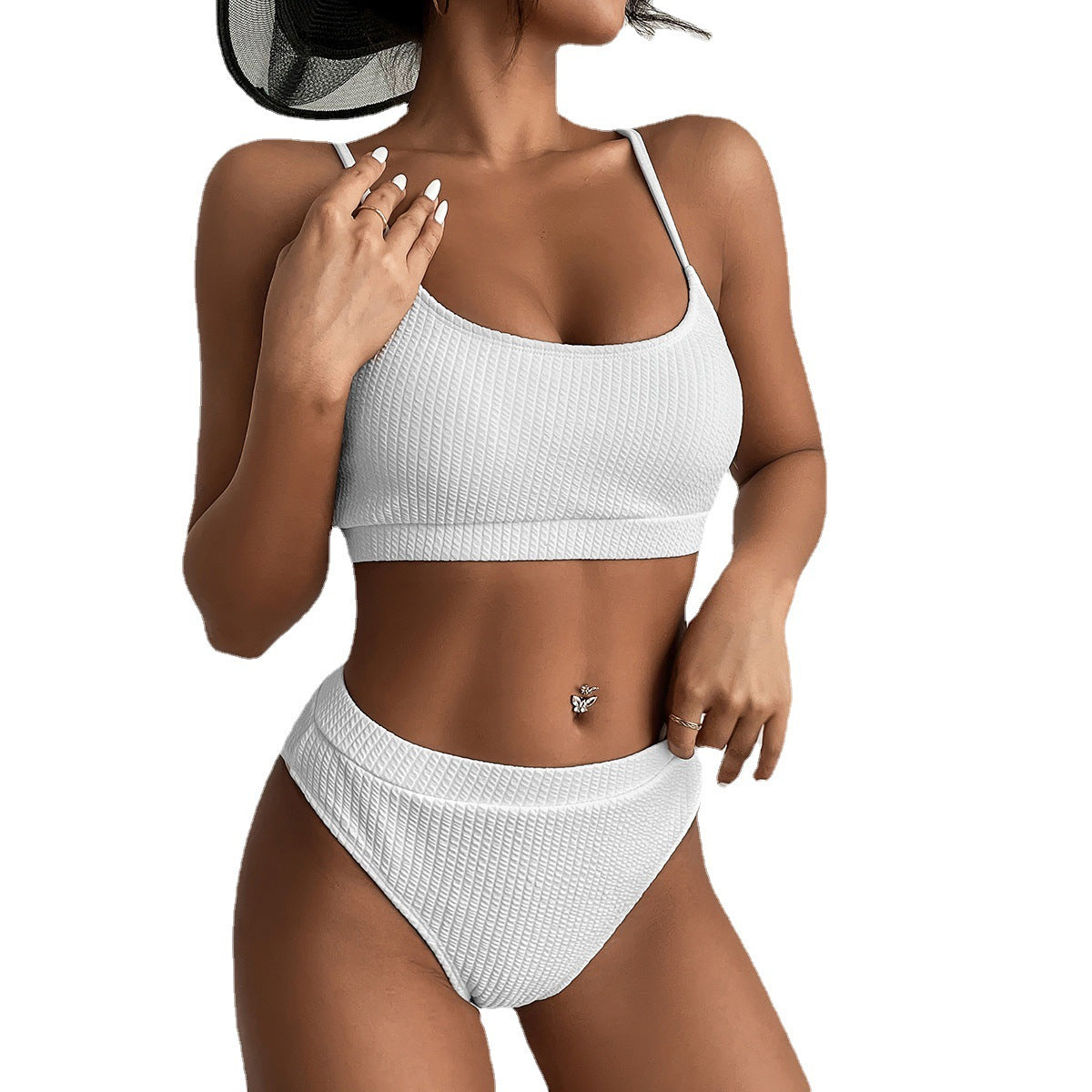 Lindy | Luxe High Waist Bikini Set Dames