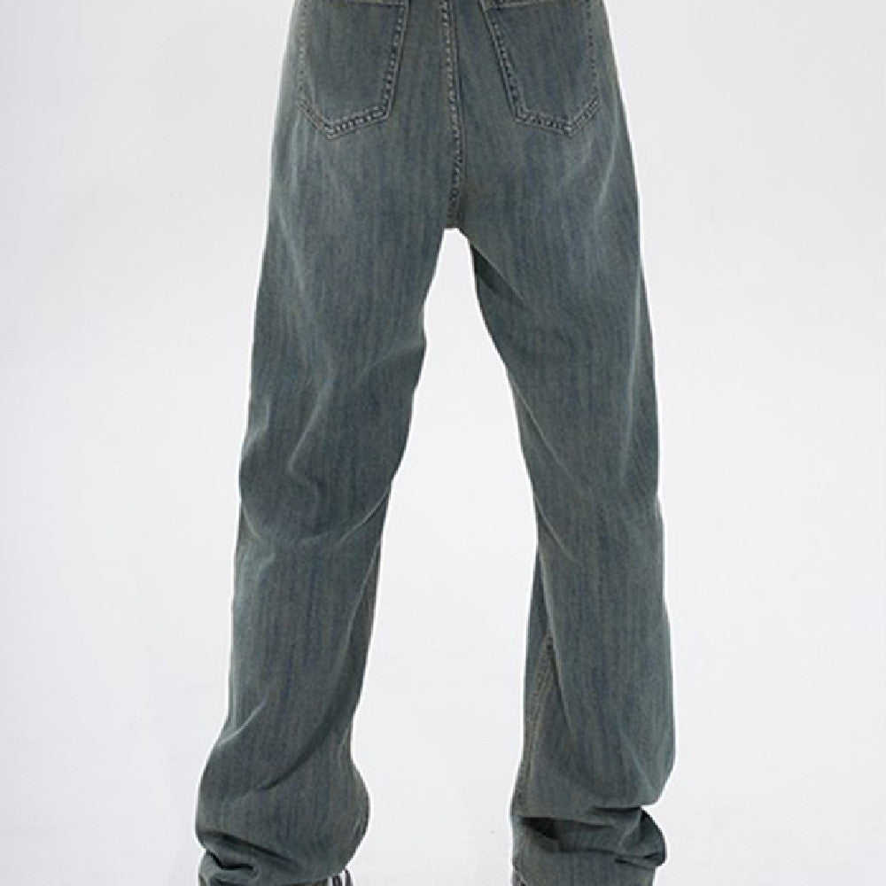 Clarice | Vintage Straight Leg Jeans Dames High Waist