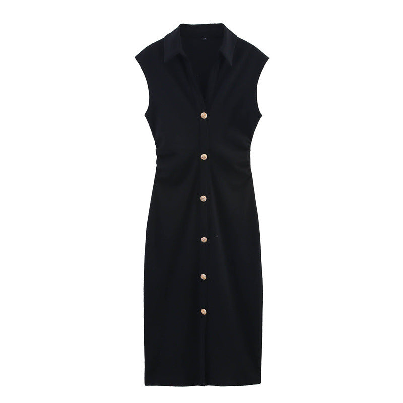 Evita | Mouwloze Blousejurk