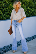 Senna | Flared High Waist Jeans Dames