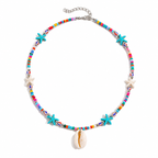 Azura | Schelpen Ketting met Kralen Dames