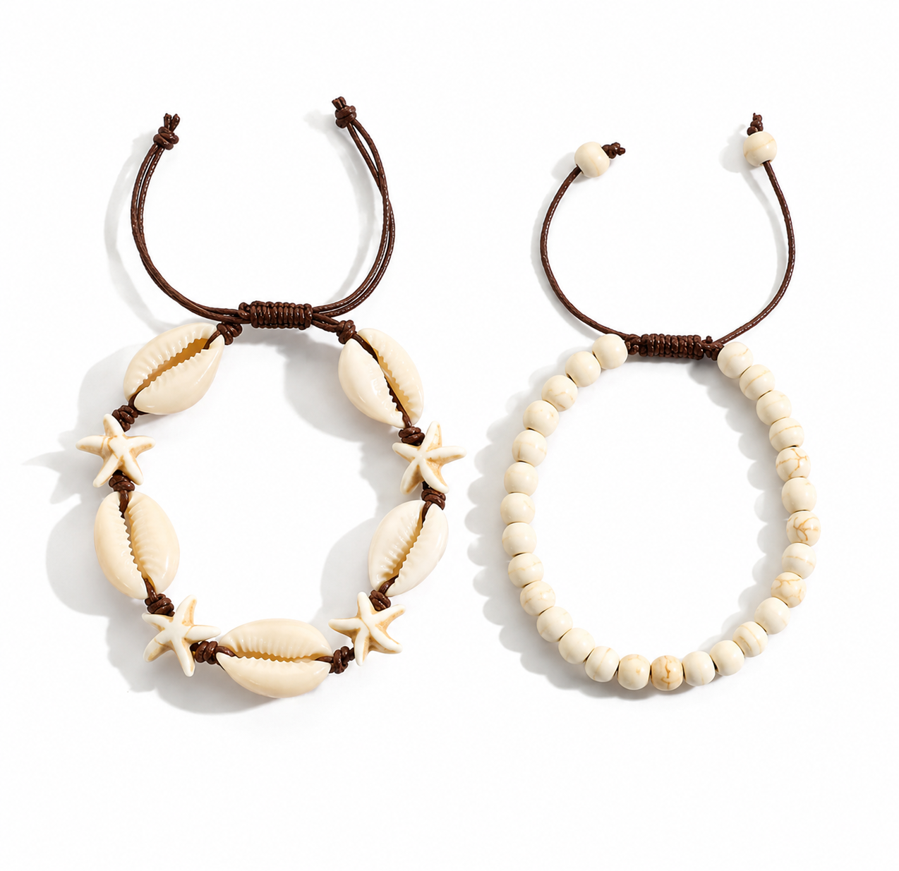 Azura | Schelpen Ketting met Kralen Dames