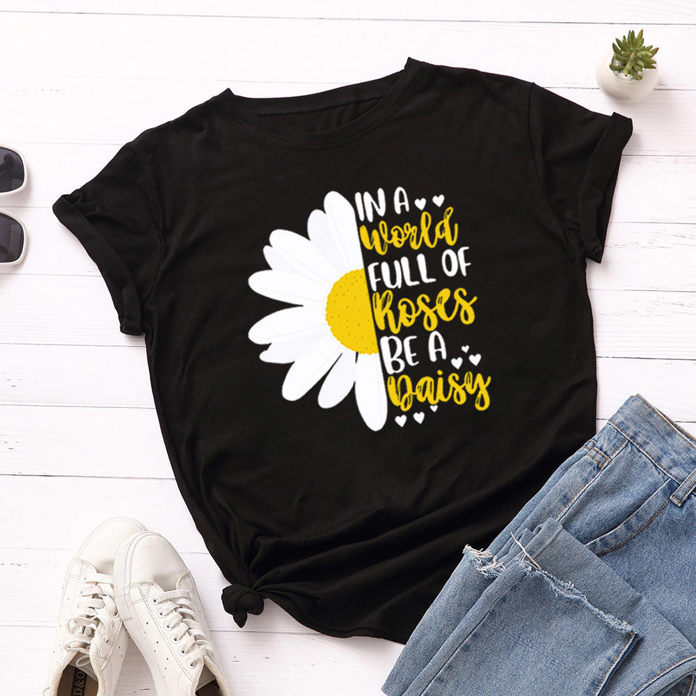 Daisy | Casual Cotton T-Shirt Dames