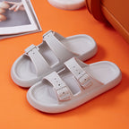 Céline | Luxe Platform Slippers met Gesp voor Dames