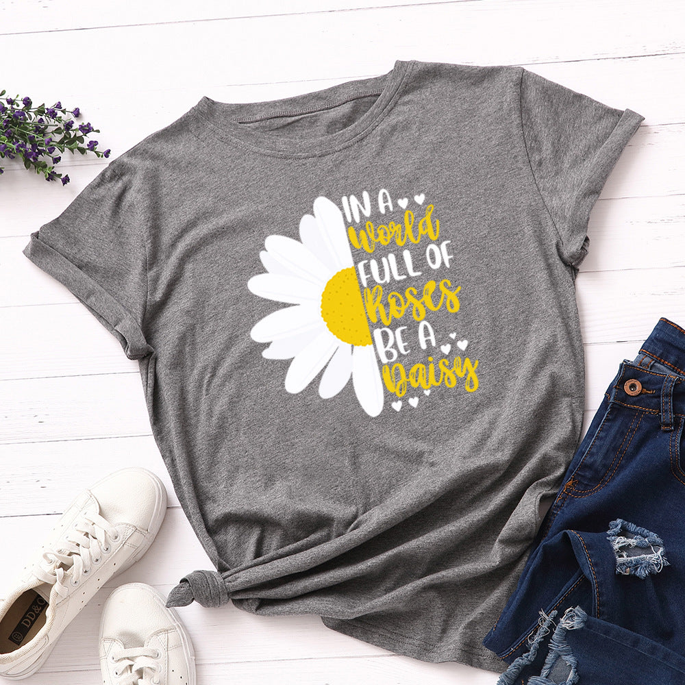 Daisy | Casual Cotton T-Shirt Dames