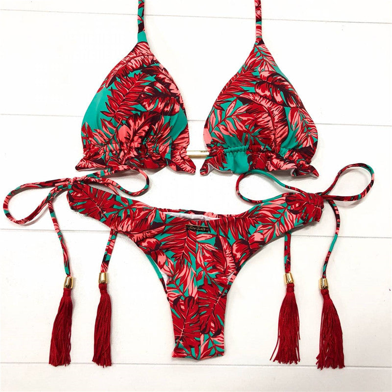 Lois | Dames Bikini Set Met Bloemenprint