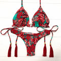 Lois | Dames Bikini Set Met Bloemenprint
