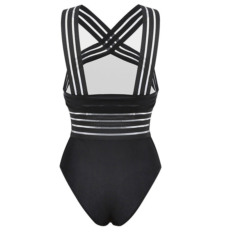 Leila | Zwarte Corrigerende Badpak Dames Luxe Fit