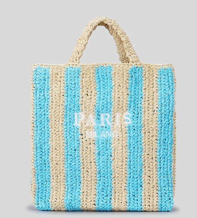 Vayen | Geweven Stro Tas Dames Luxe Shopper