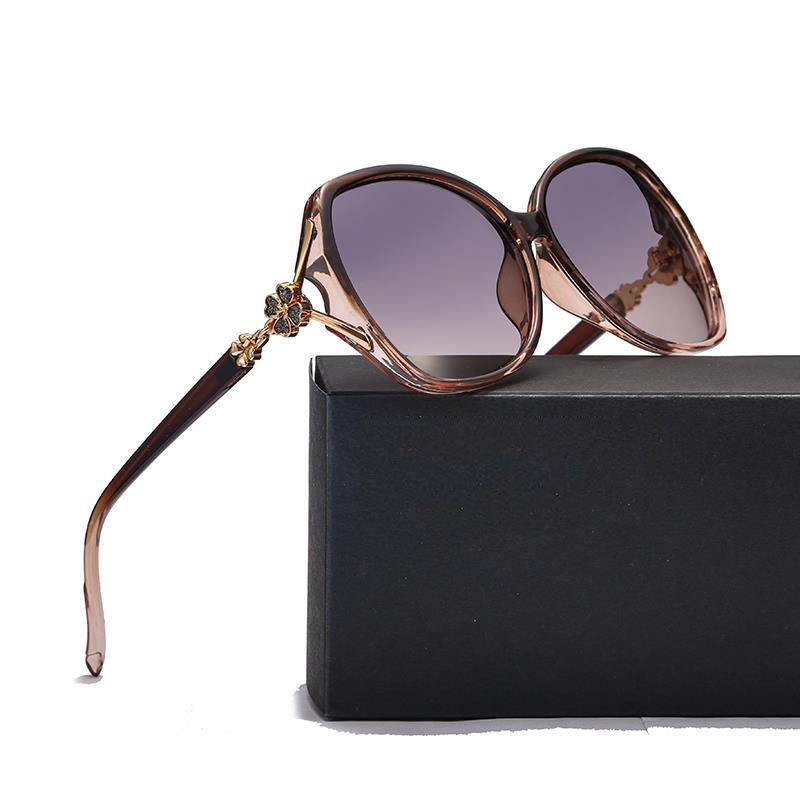 Lydia | Luxe Bloemvormige Zonnebril UV400 Dames