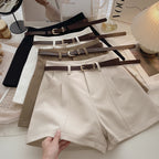 Sicily  | High Waist Short Dames Met Riem