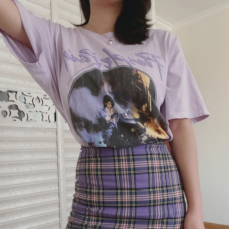 Reina | Vintage Oversized Graphic T-Shirt