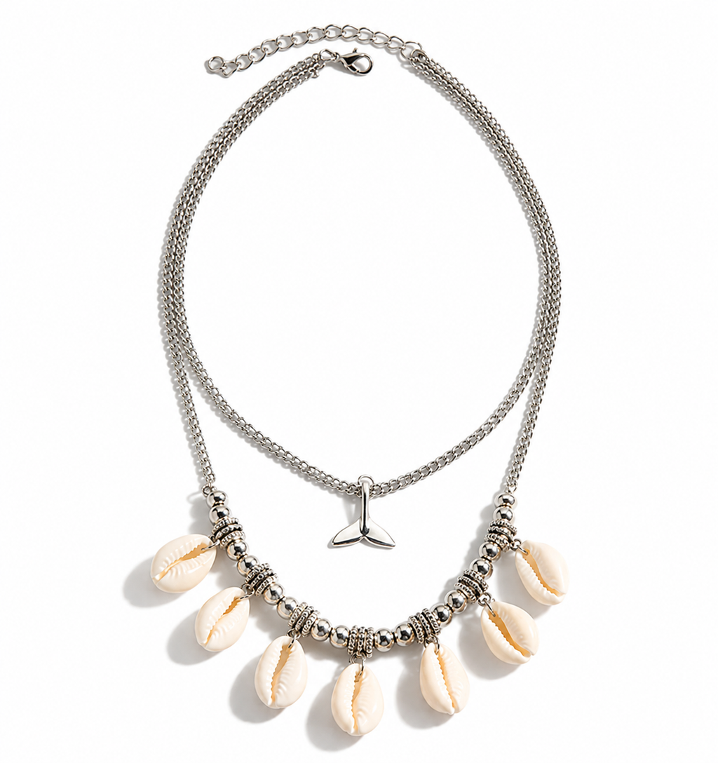 Azura | Schelpen Ketting met Kralen Dames