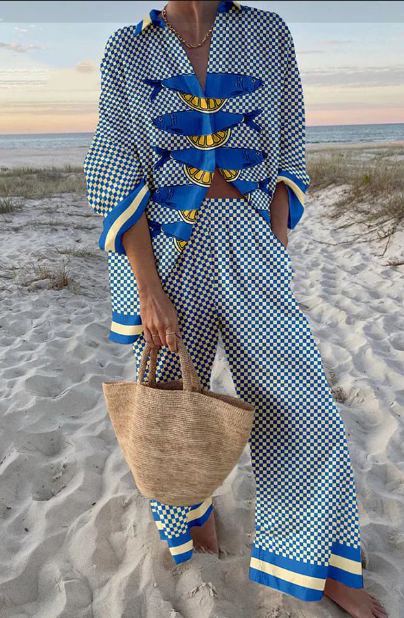 Shirley |  Artistieke Co-ord Set Dames