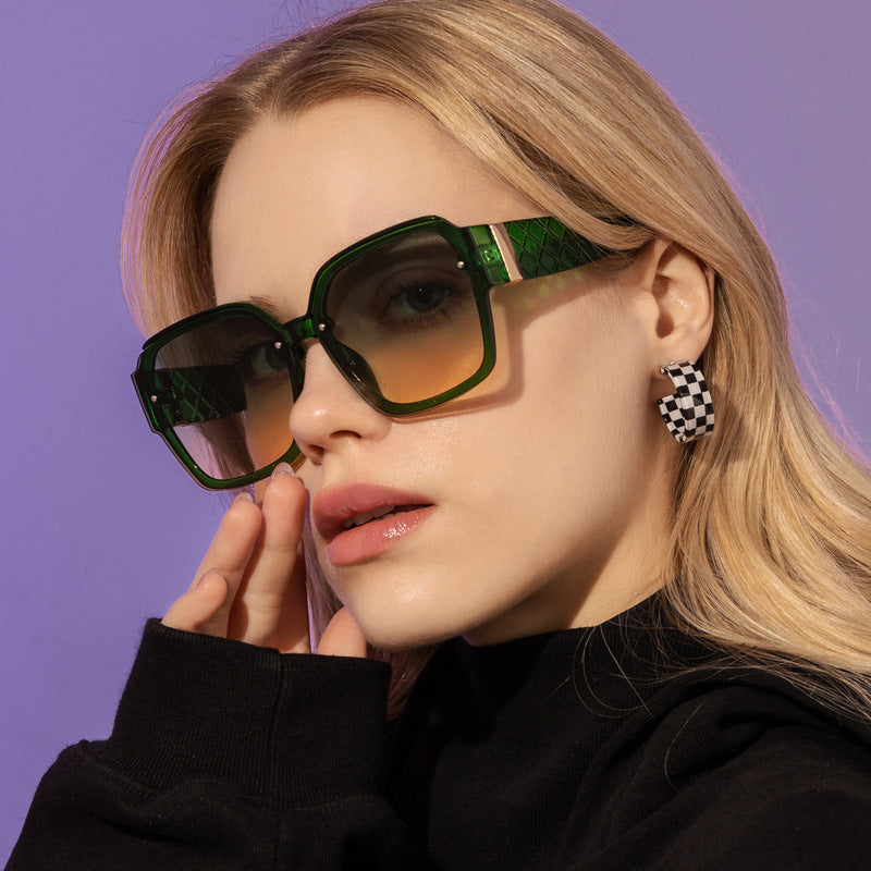 Eline | Luxe Vierkante Zonnebril UV400 Dames