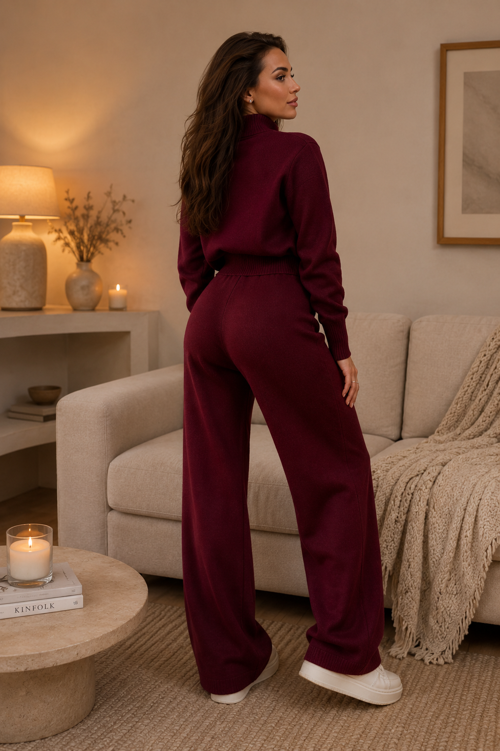 Amal | Gebreide Lounge Set Dames