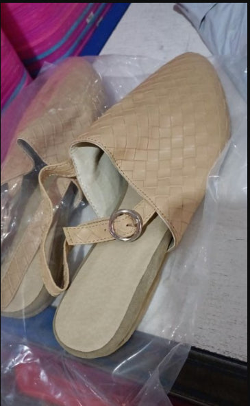 Léano | Gevlochten Slingback Sandalen Dames