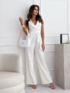 Aliyaah | V-Hals Jumpsuit Dames Chic