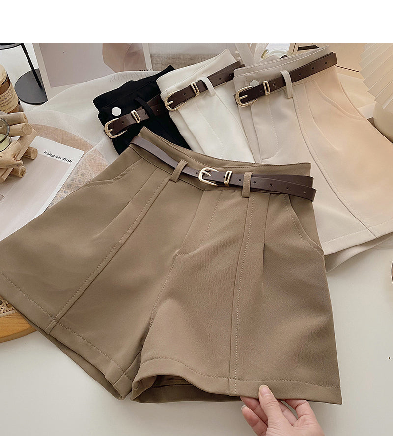 Sicily  | High Waist Short Dames Met Riem