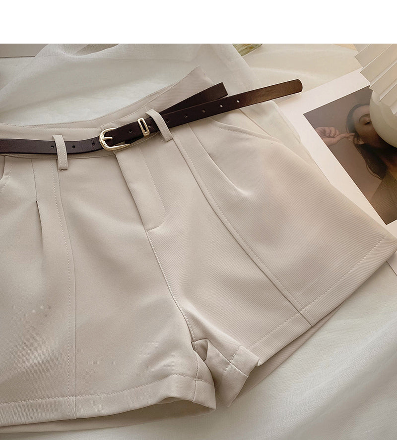 Sicily  | High Waist Short Dames Met Riem