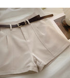 Sicily  | High Waist Short Dames Met Riem
