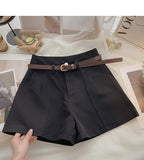 Sicily  | High Waist Short Dames Met Riem