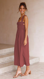 Gina | Luxe Maxi Jurk Dames