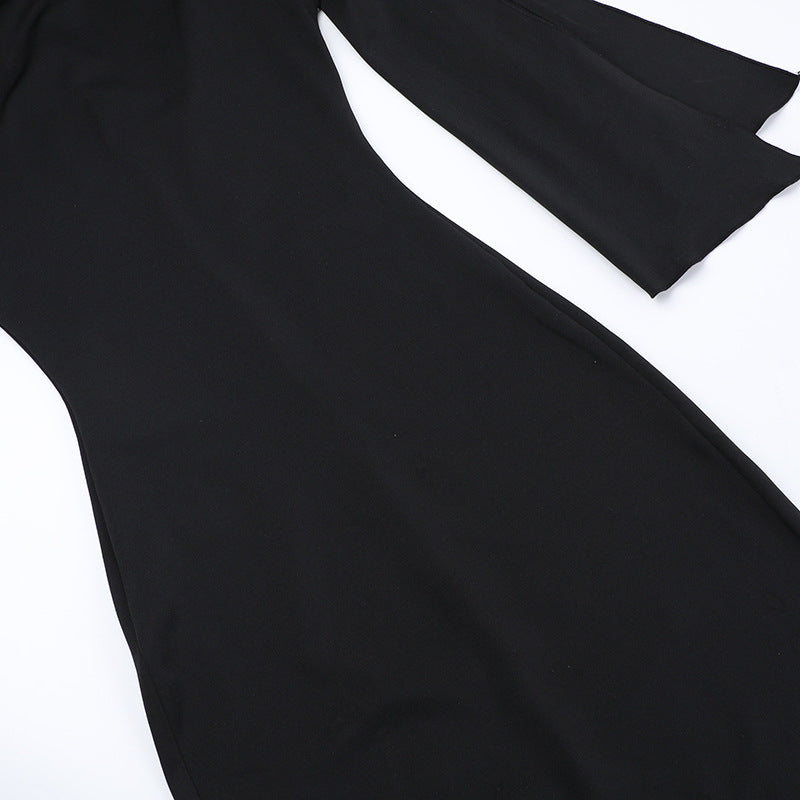 Verya | One Shoulder Maxi Jurk