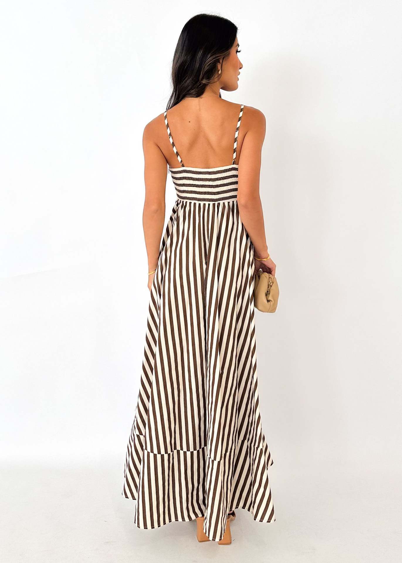 Liesl | Gestreepte Maxi Zomer Jurk