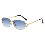 Sophie | Luxe Randloze Zonnebril UV400 voor Dames