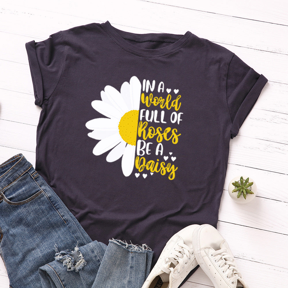 Daisy | Casual Cotton T-Shirt Dames
