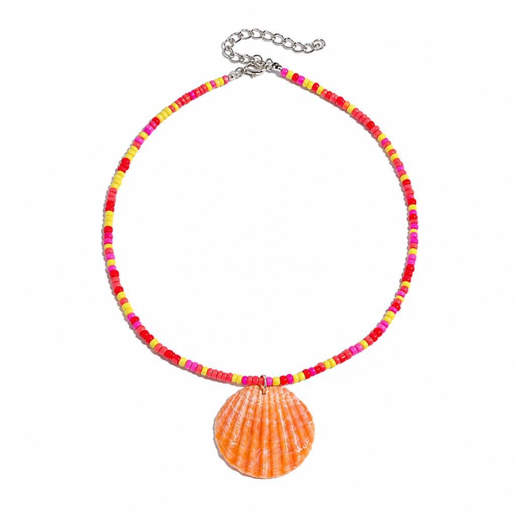 Azura | Schelpen Ketting met Kralen Dames
