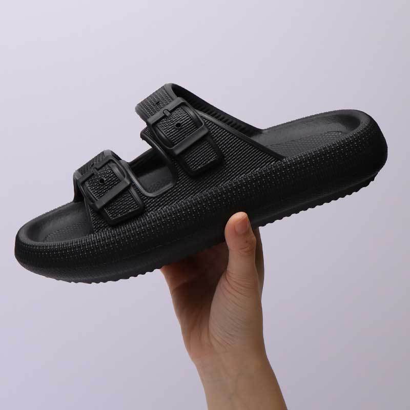 Céline | Luxe Platform Slippers met Gesp voor Dames