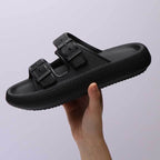 Céline | Luxe Platform Slippers met Gesp voor Dames