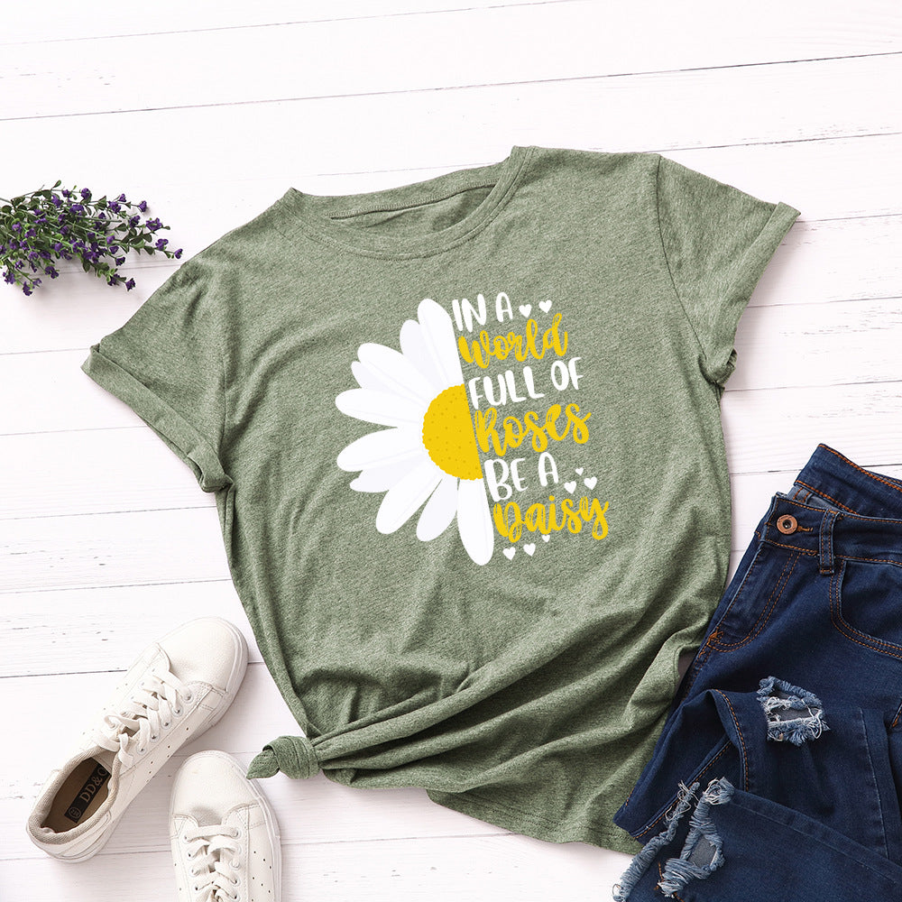 Daisy | Casual Cotton T-Shirt Dames