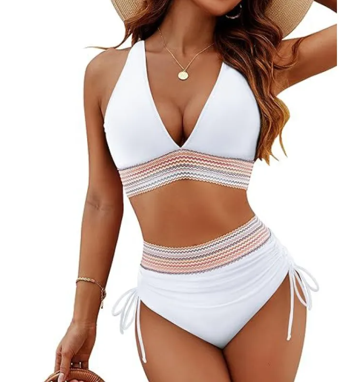 Marie-Lou | Luxe High Waist Bikini Dames