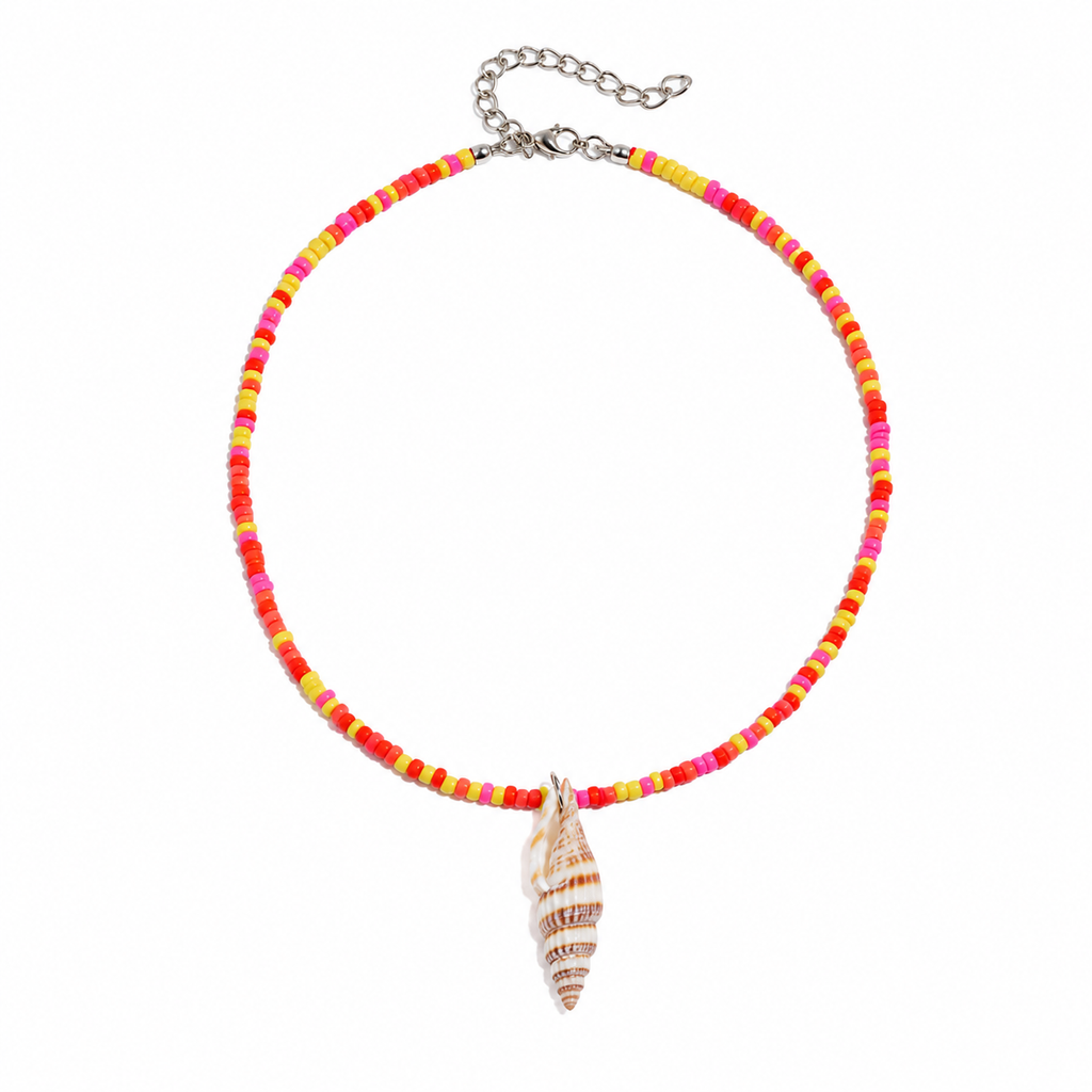 Azura | Schelpen Ketting met Kralen Dames