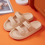Céline | Luxe Platform Slippers met Gesp voor Dames