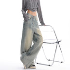 Bronx | Dames Wide Leg Jeans met High Waist