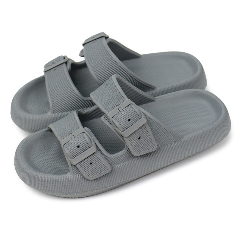 Céline | Luxe Platform Slippers met Gesp voor Dames