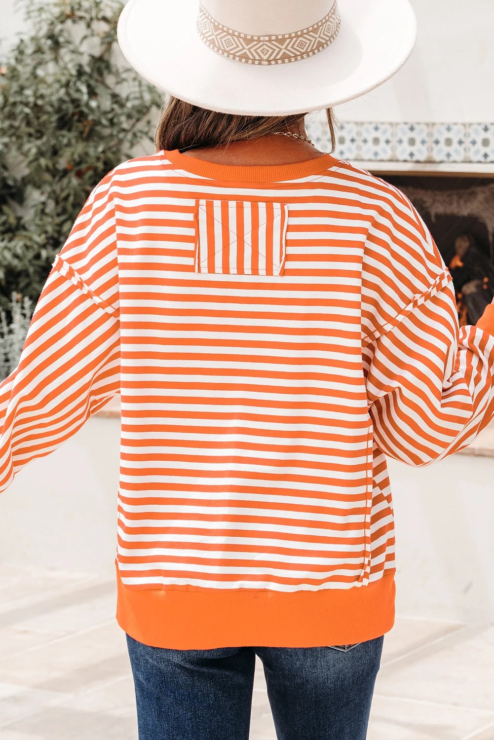 Mikky | Oranje Dames Sweater