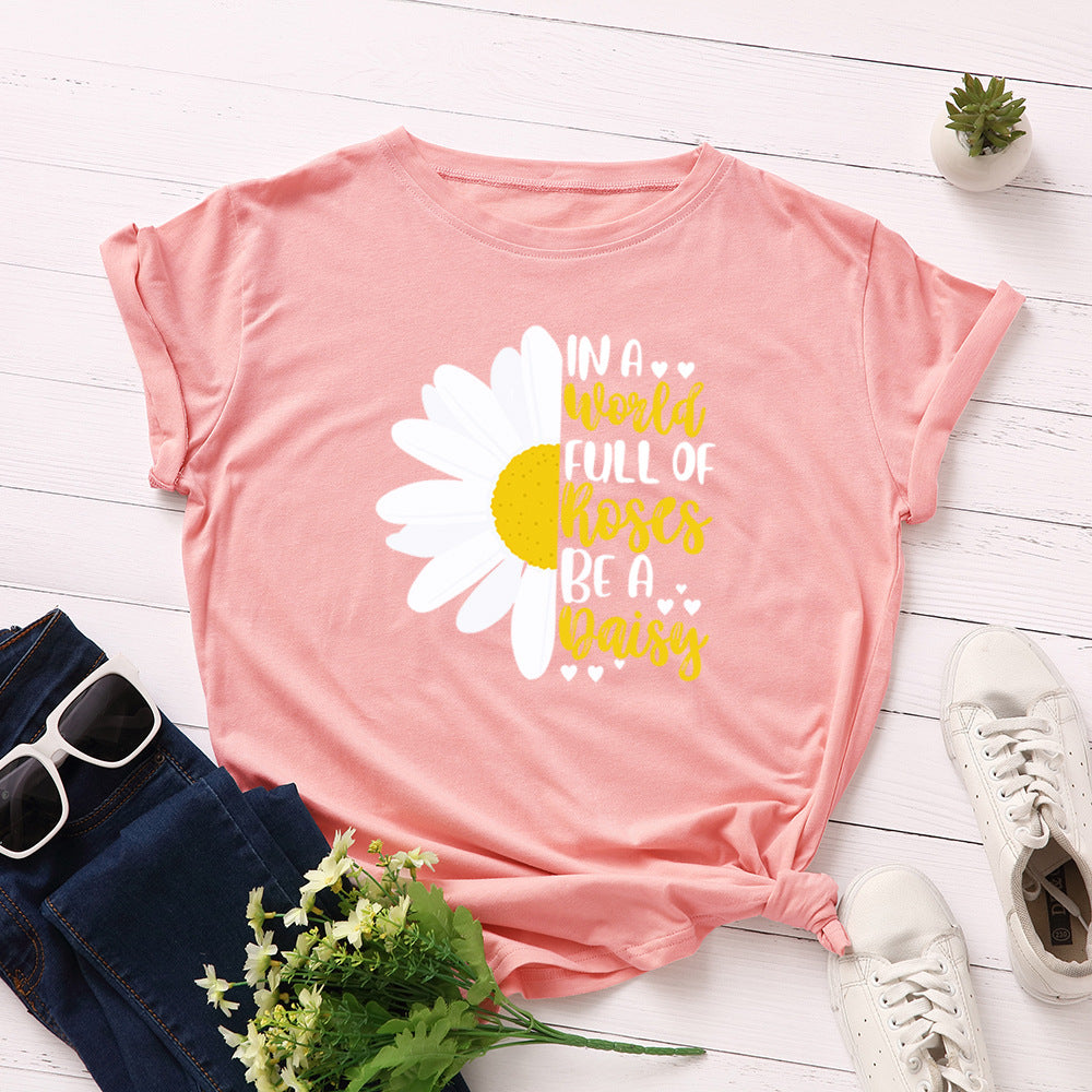 Daisy | Casual Cotton T-Shirt Dames