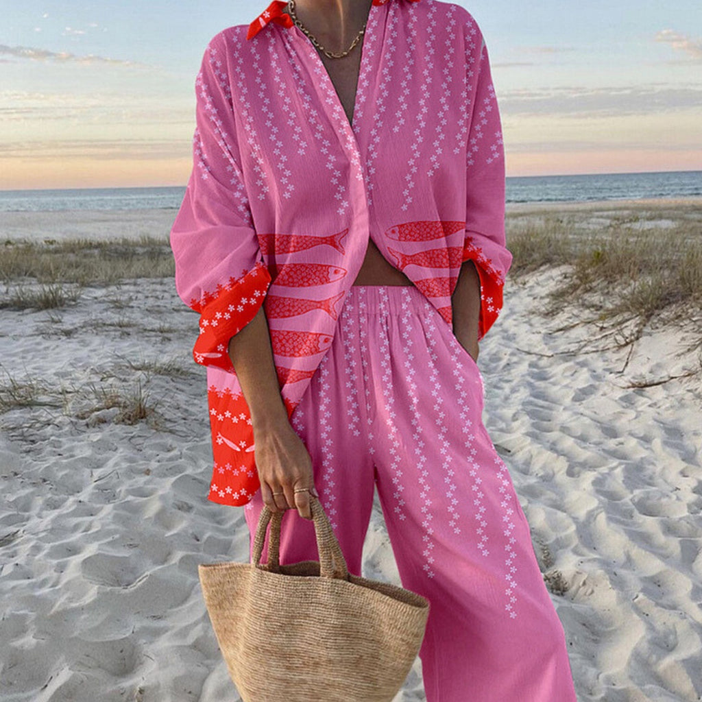 Shirley |  Artistieke Co-ord Set Dames