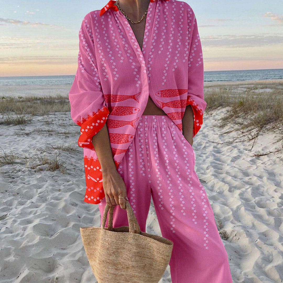 Shirley |  Artistieke Co-ord Set Dames