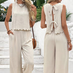 Jolie | Dames Set Wide Leg Broek & Top