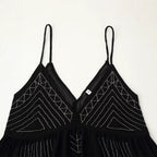 Jaléssa | Glitter Top met V-Hals Dames