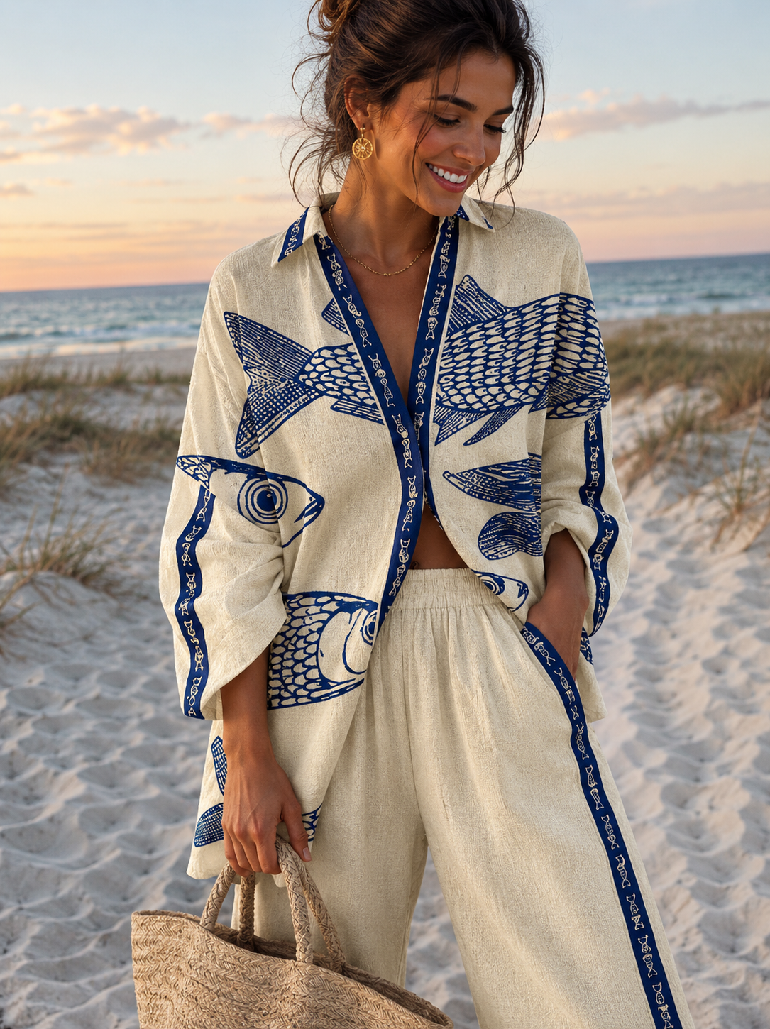 Shirley |  Artistieke Co-ord Set Dames
